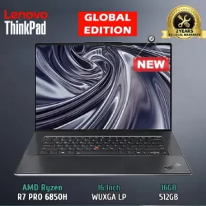 Lenovo ThinkPad Z16 _ AMD 6850H _ Radeon RX6500M _ 16GB LPDDR5 _ 512GB SSD