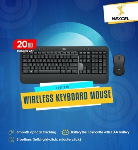 LOGITECH MK50 WITH MOUSE FOR SALE