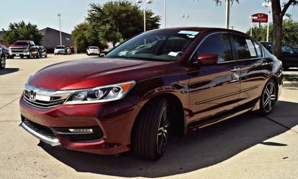 2016 Honda Accord Sport Red