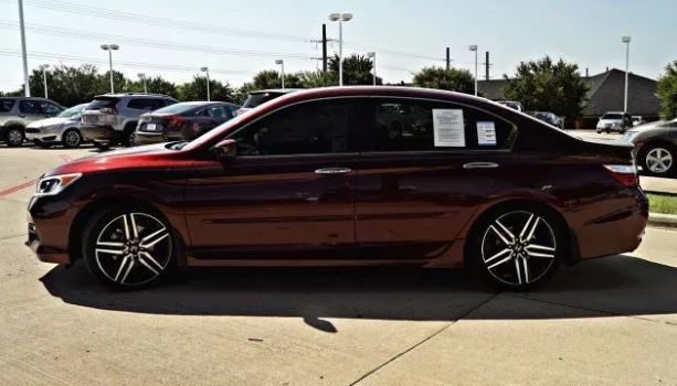 2016 Honda Accord Sport Red