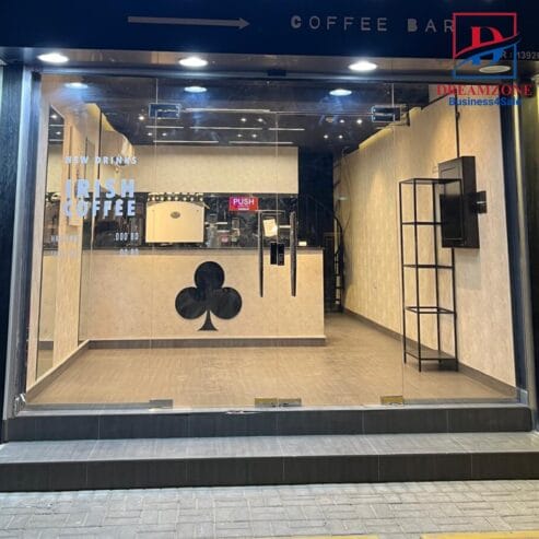 For Sale New Coffee Shop with Mezzanine in a Prime Location in Al-Riff